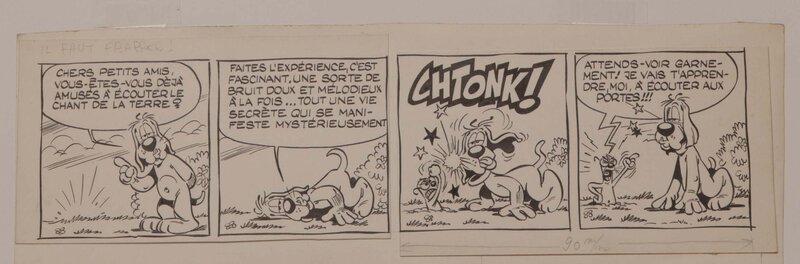 Gotlib, Le chant de la terre ... - Planche originale