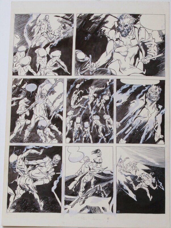 Al Severin, La MACHINE A EXPLORER LE TEMPS - Comic Strip