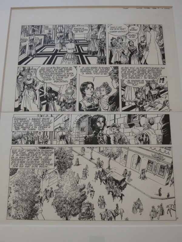 Hannah, tome 1 par Franz - Planche originale