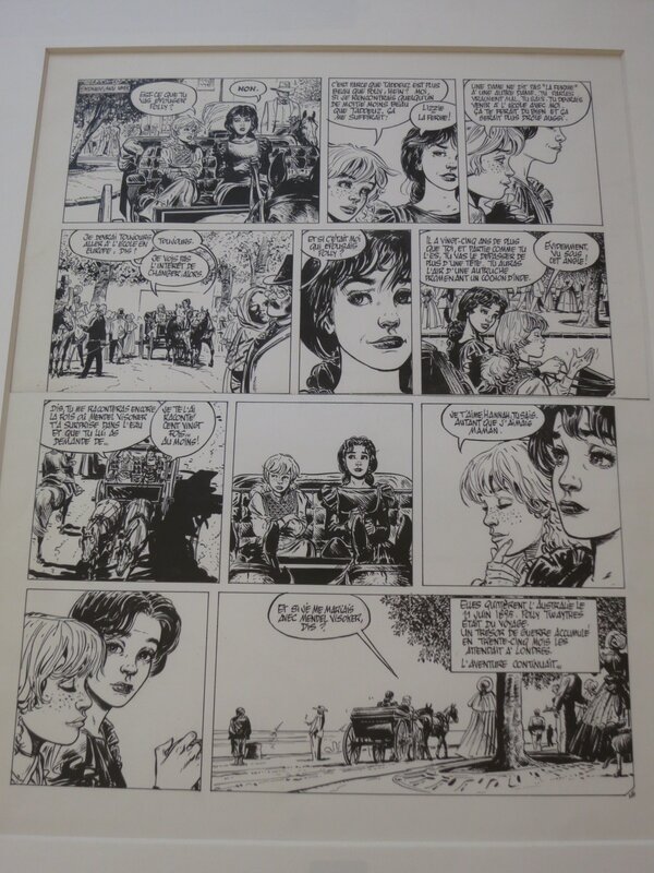 Hannah, tome 2 par Franz - Planche originale