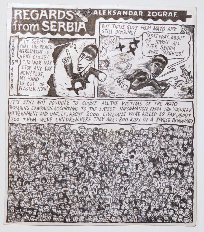 Regards fromSERBIA by Aleksandar Zograf - Comic Strip