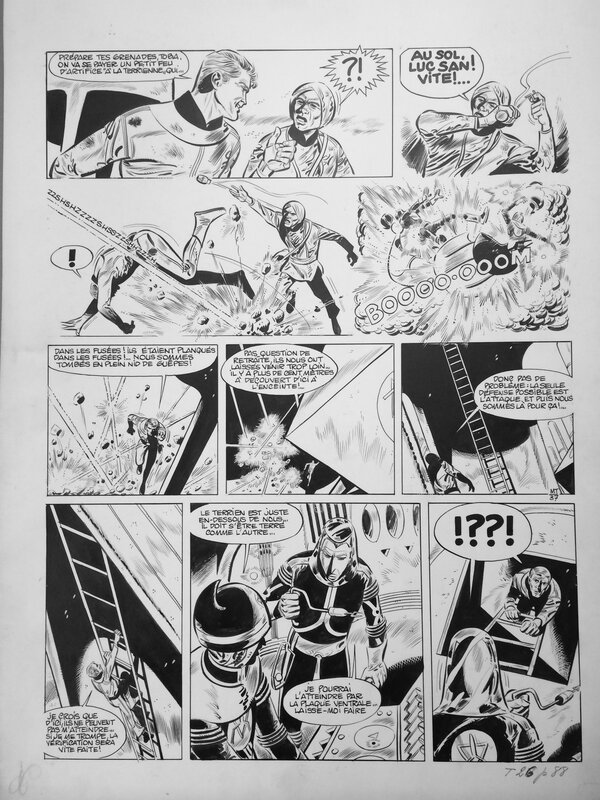 Eddy Paape, Greg, Luc Orient - Le maître de térango - Comic Strip
