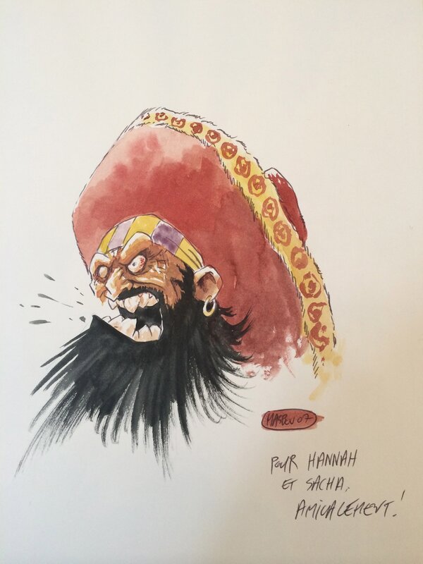 Jean-Luc Masbou, Le Captain Boney Boone - Sketch