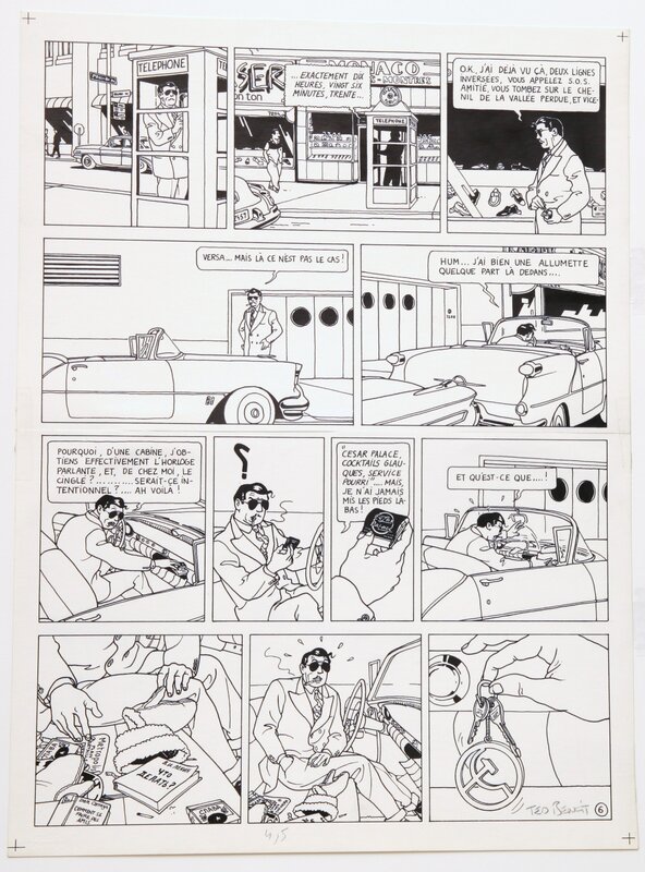 Ted Benoit, Berceuse électrique - planche 6 - Comic Strip