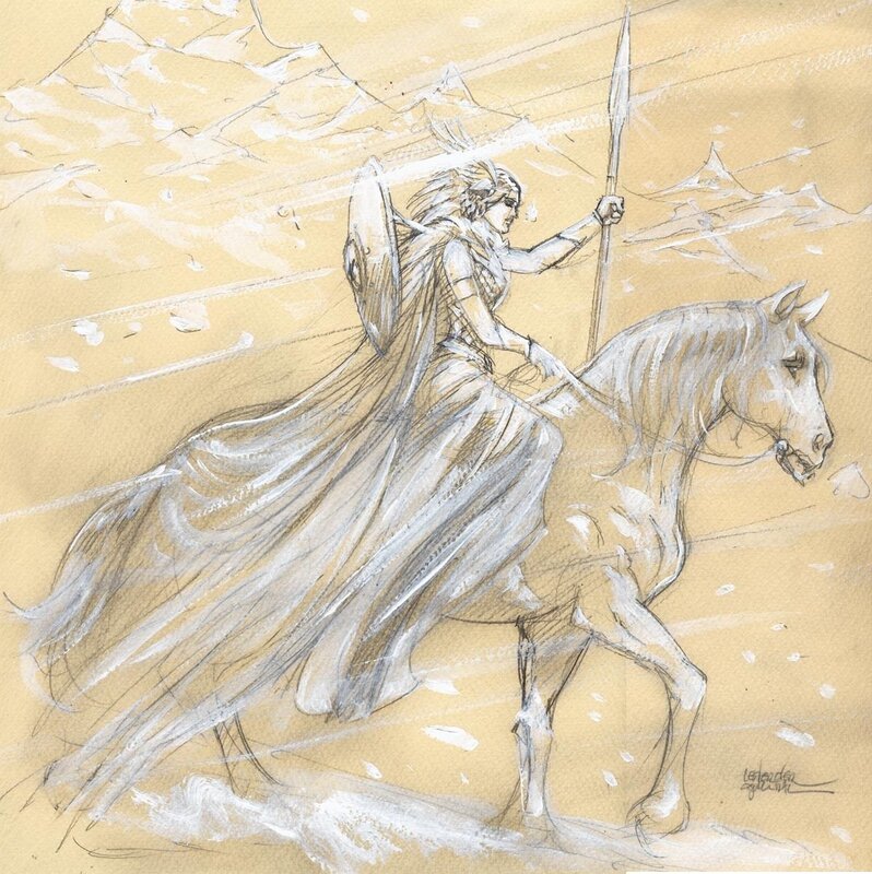 Valkyrie par Gwendal Lemercier - Œuvre originale