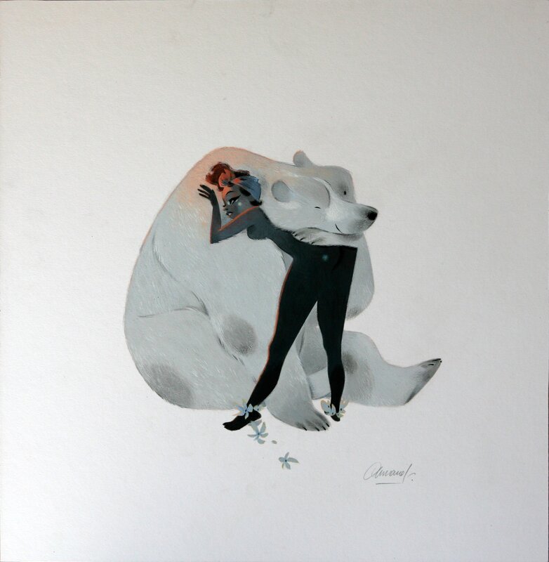 Joséphine Baker by Annette Marnat - Original Illustration