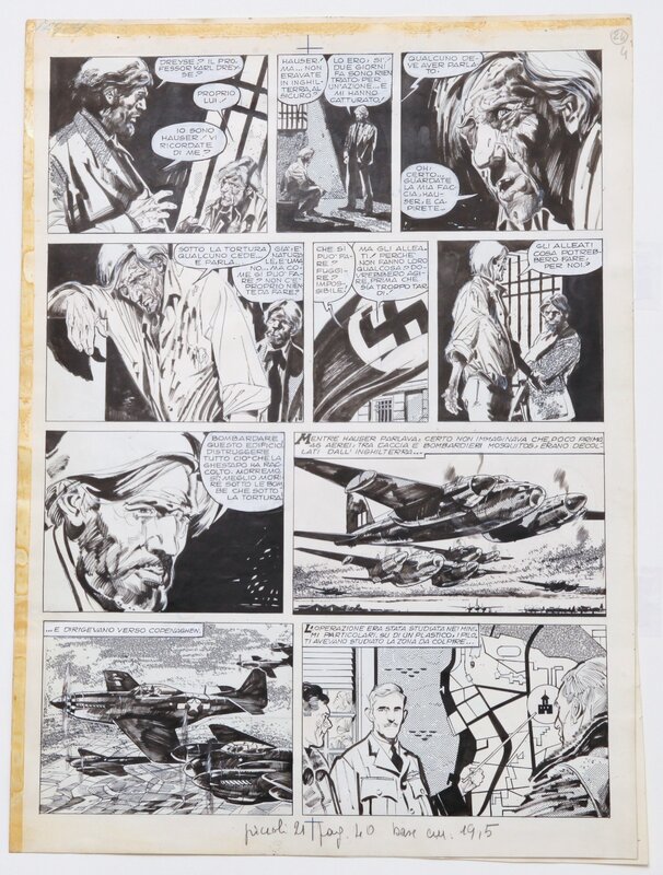 Alberto Breccia, Assalto Alla Ghestapo  - page 4 - Comic Strip