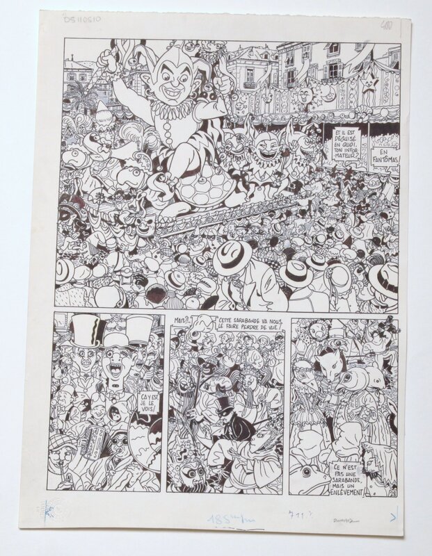 Didier Savard, Dick HERISSON - planche 28 - Comic Strip