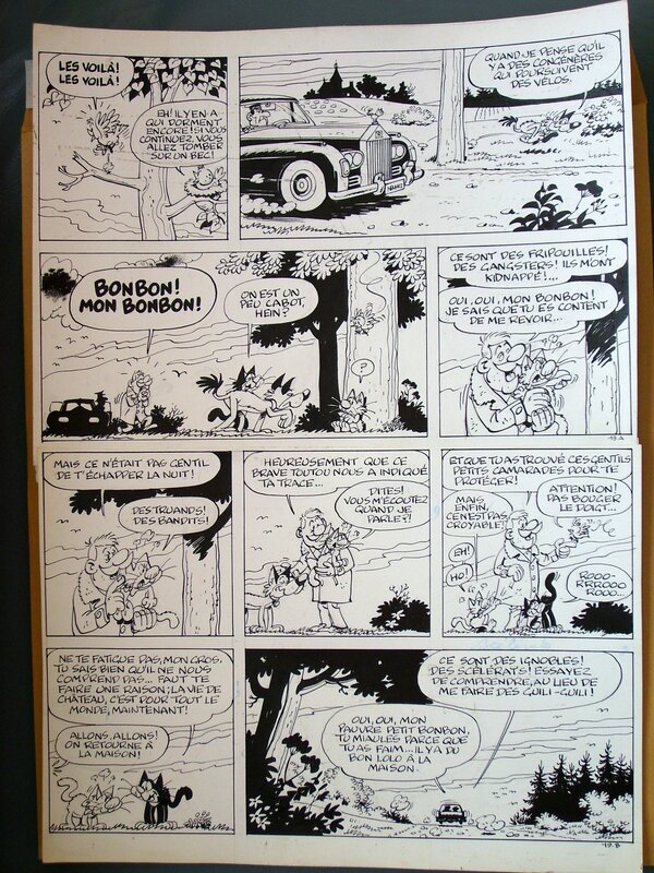 Pantoufle by Raymond Macherot - Comic Strip