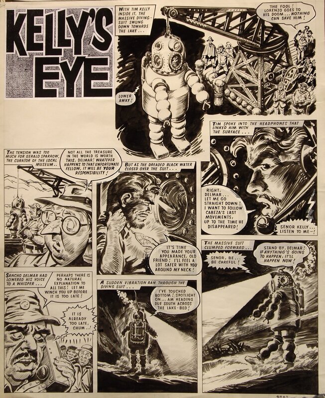 Kelly's EYE ! by Francisco Solano Lopez - Comic Strip