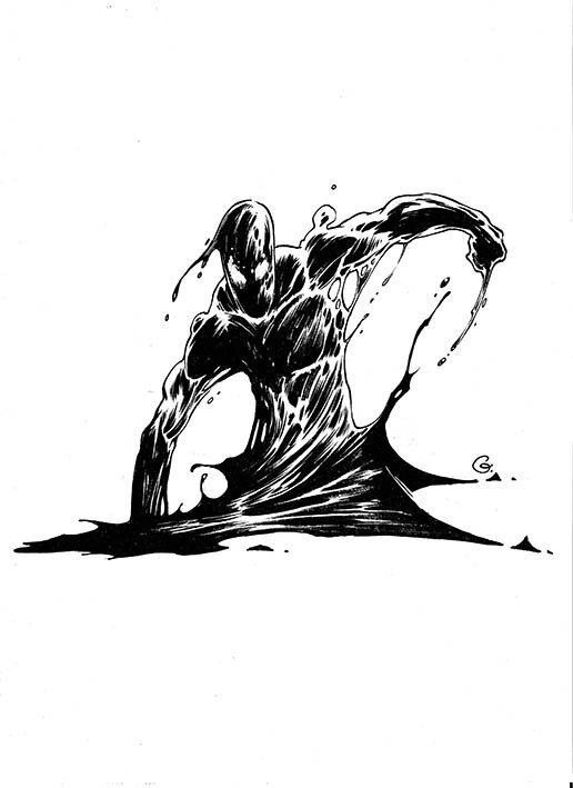 Sylvain Guinebaud, Illustration originale de Doc Shadow - Original Illustration