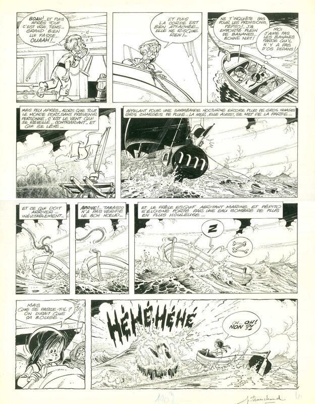 Marine by Pierre Tranchand - Comic Strip