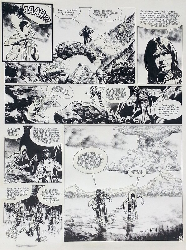 Julio Ribera, Christian Godard, Les Charognards du cosmos, p.7 - Comic Strip
