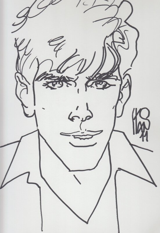 Dylan Dog by Angelo Stano - Sketch