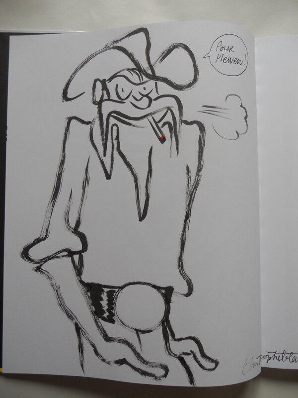 La fille by Christophe Blain - Sketch