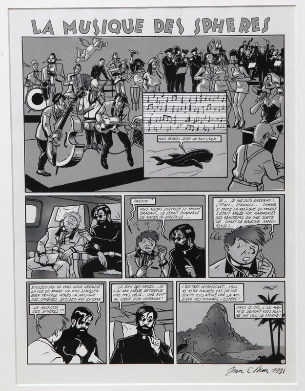 Jean-Claude Denis, La MUSIQUE DES SPHERES - LUC LEROI - Comic Strip