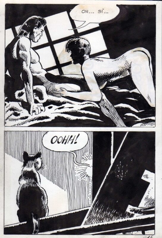 Gianfranco Giorgi, Janco, Trip en orient - Planche 46, Storie Tese n°1, Elvifrance - Planche originale
