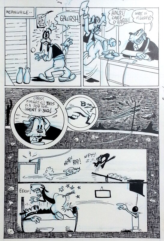Dan O'Neill, Air Pirates Funnies N°1 - Planche originale