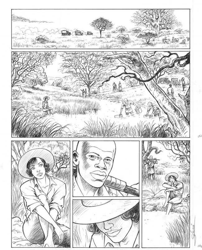 Gaël Séjourné, Joël Callède, L'appel des origines - Pl 7 - Planche originale