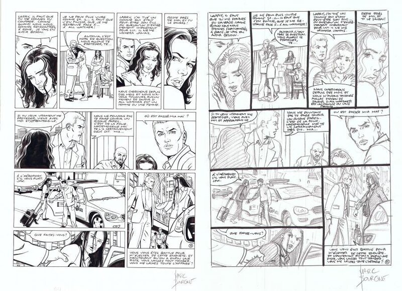 Marc Bourgne, Stephen Desberg, Ir$ All watcher - Pl 35 - Comic Strip