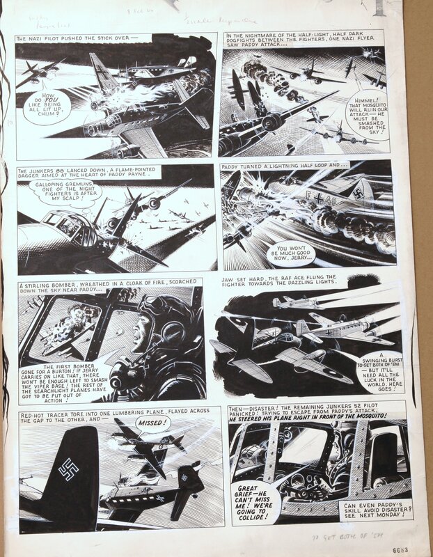 Joe Colquhoun, Paddy PAYNE - THE VIPER - Comic Strip