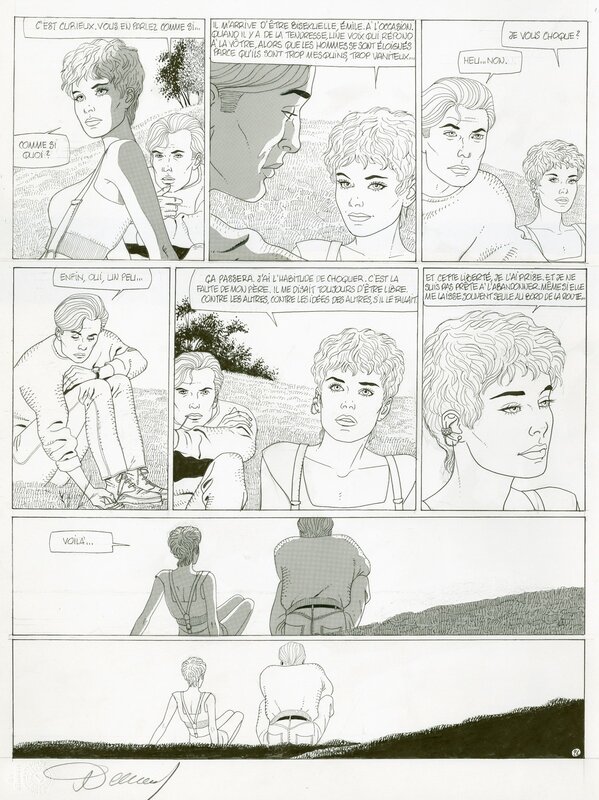 Renaud, Jean Dufaux, Jessica Blandy T12 - Pl 26 - Planche originale