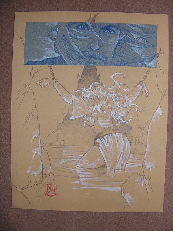 Éric Stalner, Le roman de Malemort - Anthea - Illustration originale