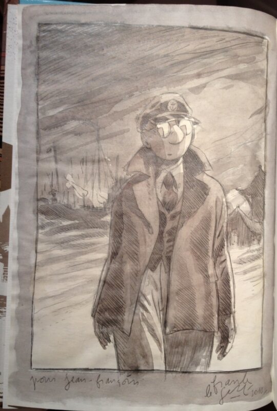 Dédicace 1. par Frank Le Gall - Dédicace