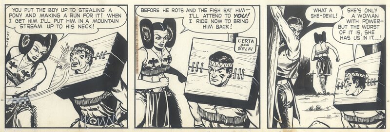 Joe Certa, John Belfi, Certa/belfi - Straight Arrow 1951 - Comic Strip
