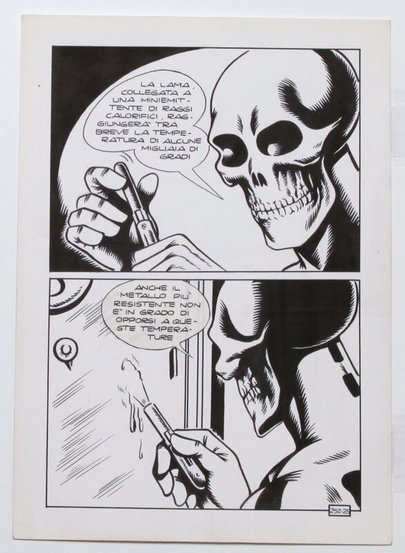 Giovanni Romanini, Kriminal N°252 - 1970 - Comic Strip