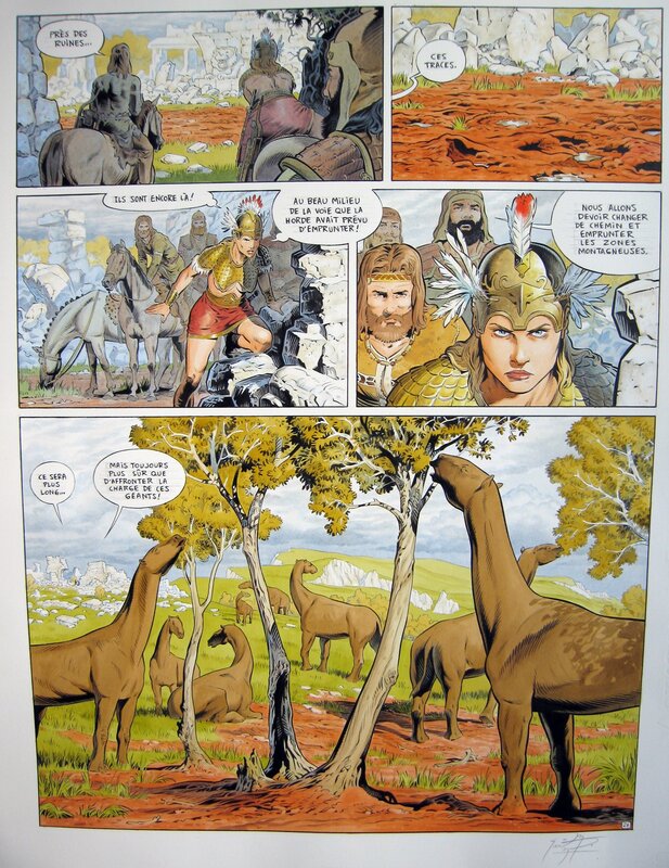 Reconquête  Tome 1 par François Miville-Deschênes - Planche originale