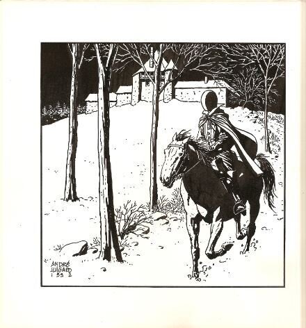 André Juillard, Les 7 vies de l´  Épervier illustration - Illustration originale