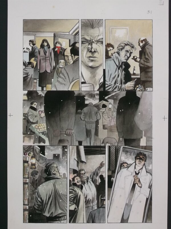 John Constantine par David Lloyd - Planche originale