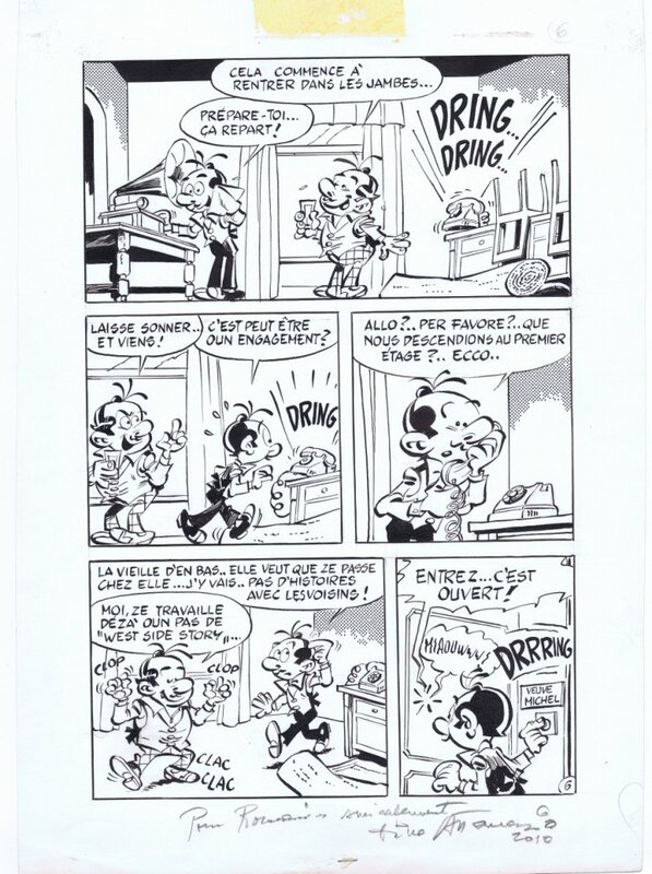 Signor Spaghetti by Dino Attanasio - Comic Strip