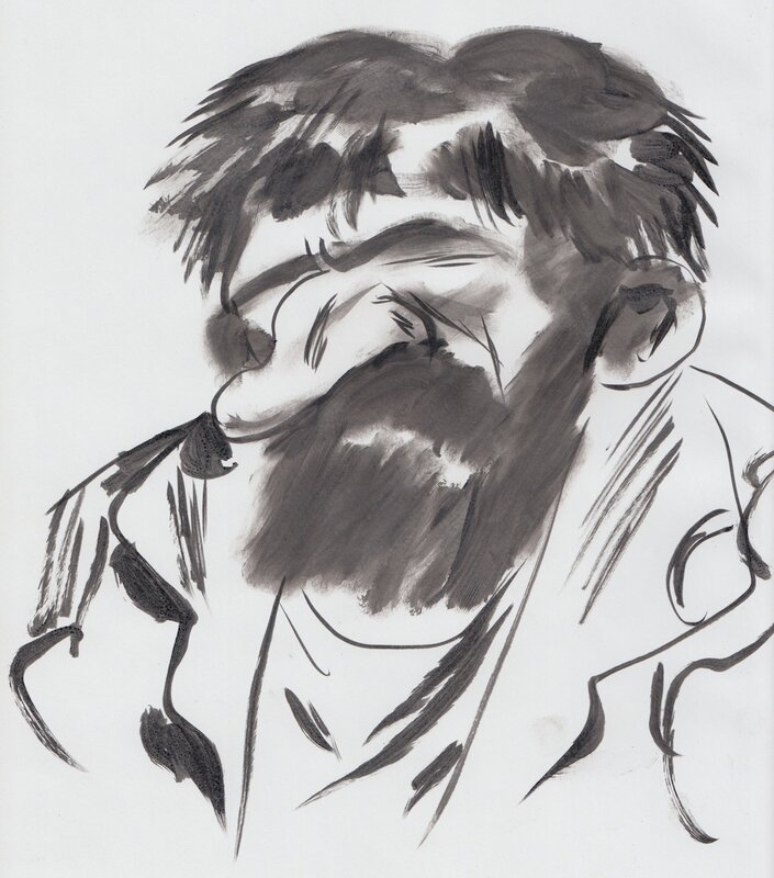 Vicent Van Gogh par Manu Larcenet - Dédicace