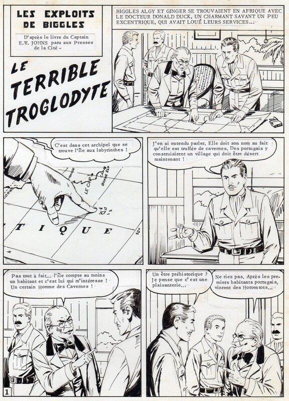 Roger Melliès, Biggles - Magazine Thierry, n°23 (Artima) - Comic Strip