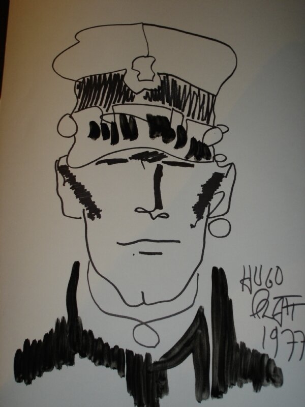 Hugo Pratt, Corto Maltese, Illustration originale - Original Illustration