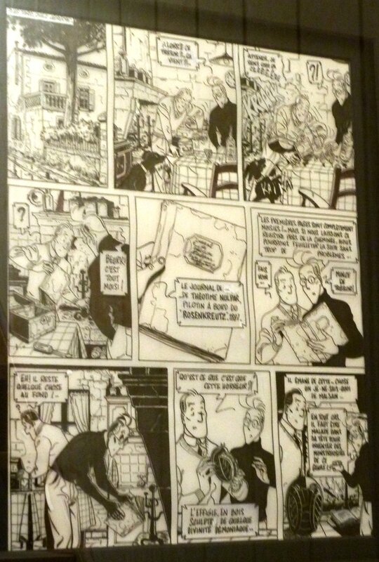 Dick HERISSON / SAVARD / La conspiration des poissonniers. - Planche originale