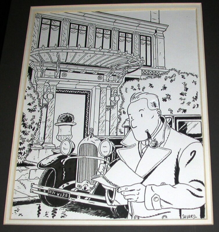 Dick HERISSON / SAVARD - Original Illustration