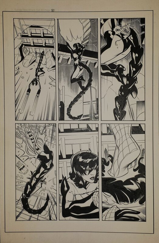 Terry Dodson, Rachel Dodson, Spiderman/Blackcat: The evil that men do #2 P20 - Comic Strip