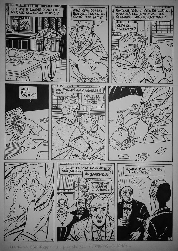 André Taymans, Les Filles d'Aphrodite T1 P36 - Comic Strip