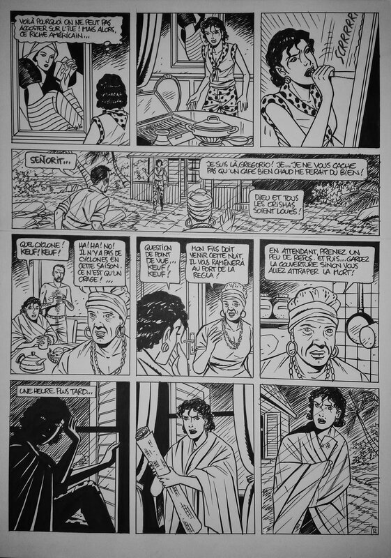 André Taymans, Les Filles d'Aphrodite T3 P12 - Comic Strip