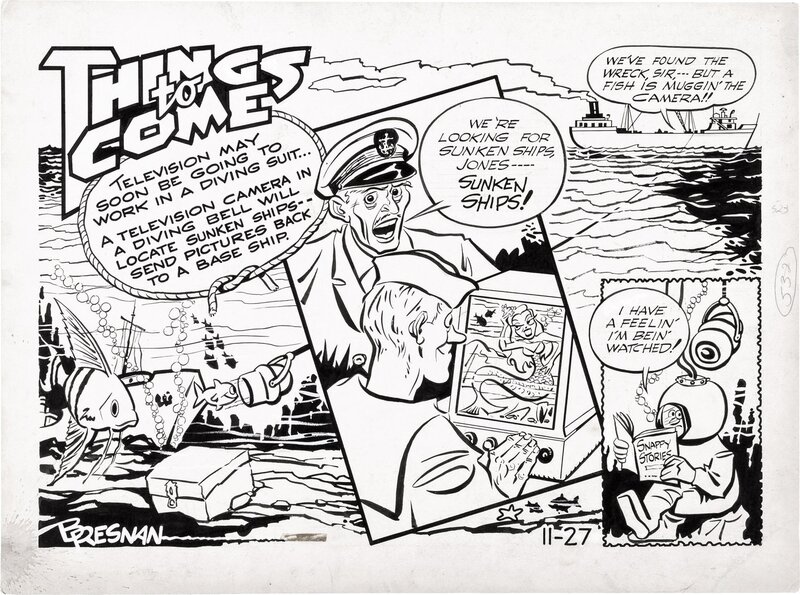 Things to come, Jim Bresnan - Comic Strip