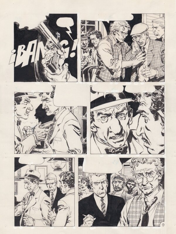 Cayenne, pag. 9. by Domingo Mandrafina, Guillermo Saccomano - Comic Strip