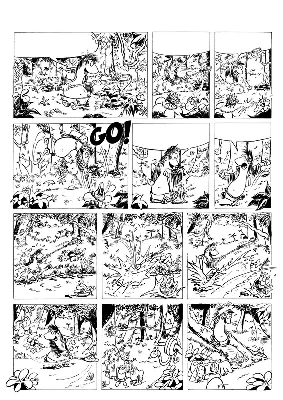David Baran, Eddy et Thierry / Appât, Pillons! - Comic Strip