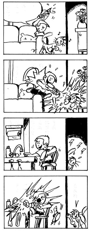 布朗夏貓 - Strip 026 by David Baran - Comic Strip