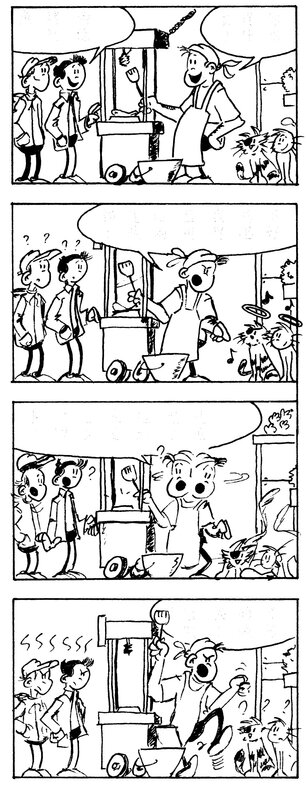 布朗夏貓 - Strip 027 by David Baran - Comic Strip