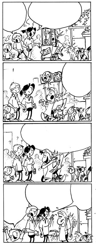 布朗夏貓 - Strip 035bis by David Baran - Comic Strip