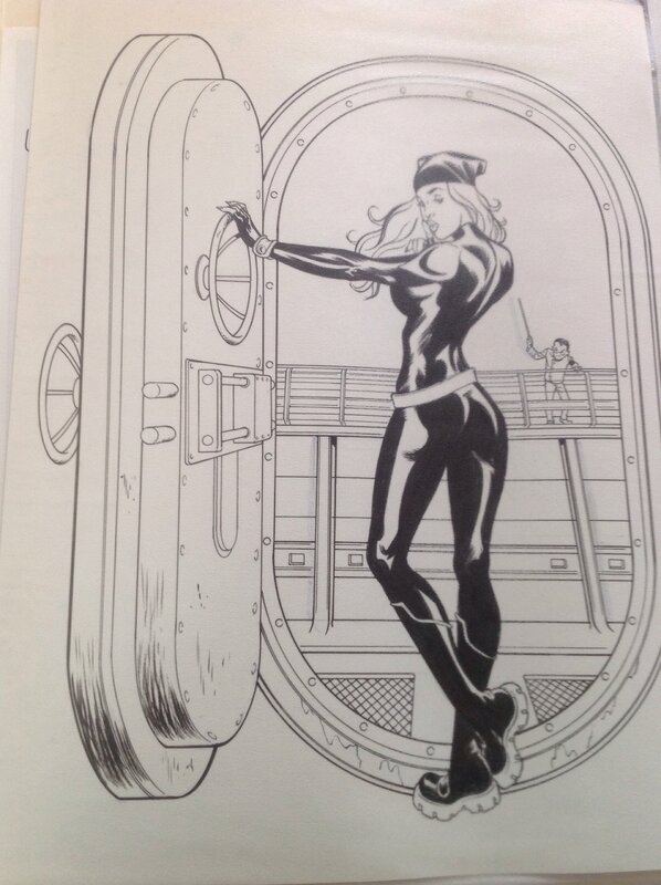 Golden Cup by Alain Henriet - Original Illustration