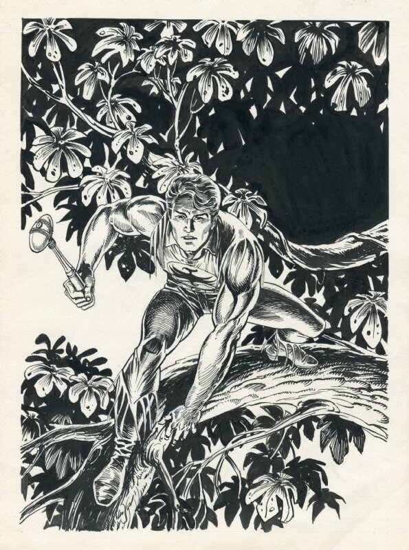 Couverture DE YUMA N° 208 PAR JEAN FRISANO - Original Cover